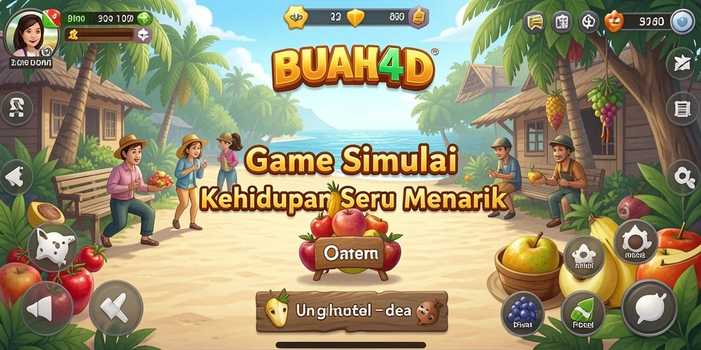 Tampilan gameplay BUAH4D yang seru dan interaktif.