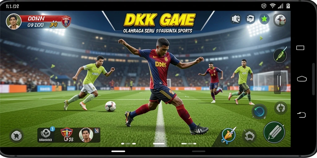 Tampilan gameplay DKK yang seru dan penuh aksi.