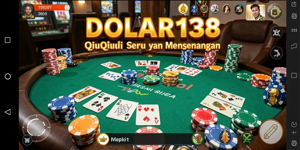 Tampilan gameplay menarik dari DOLAR138, penuh tantangan QiuQiu.