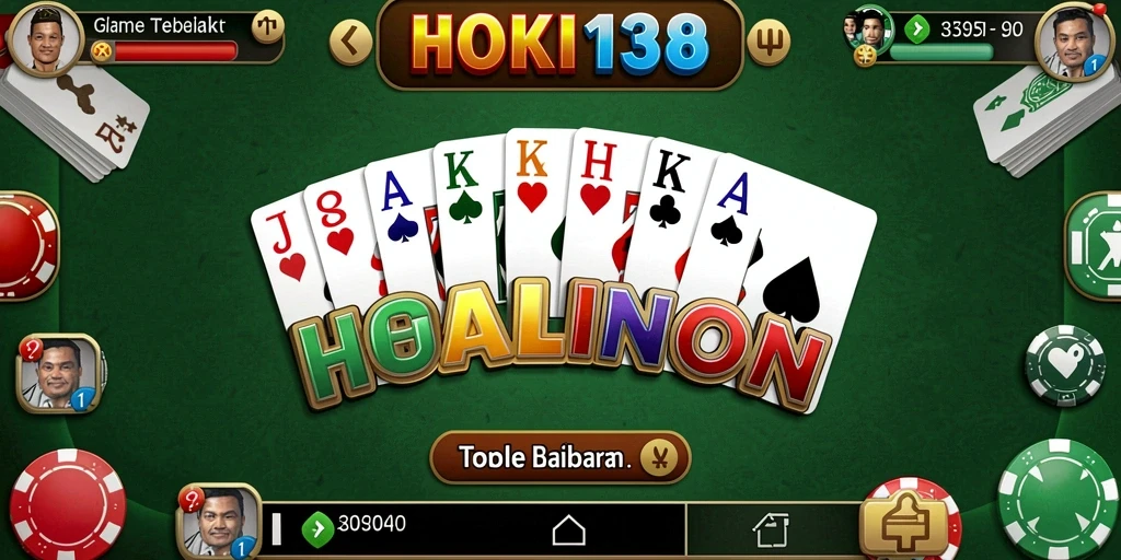 Tampilan gameplay HOKI138 dengan domino yang menarik dan interaktif.