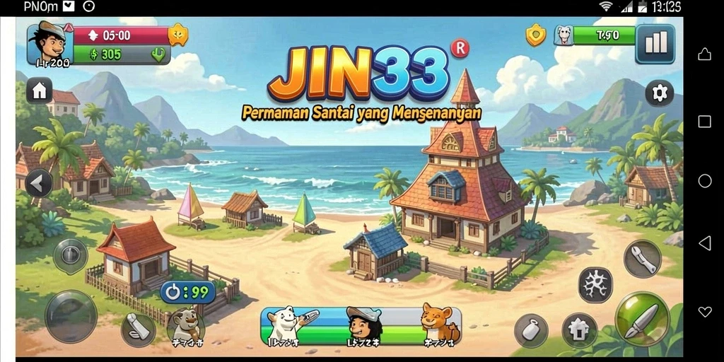 Tampilan screenshot <strong>JIN33</strong> yang menampilkan gameplay Casual yang menarik.