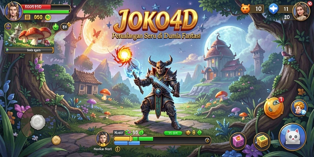 Gameplay JOKO4D yang menarik dengan eksplorasi dunia fantasi.