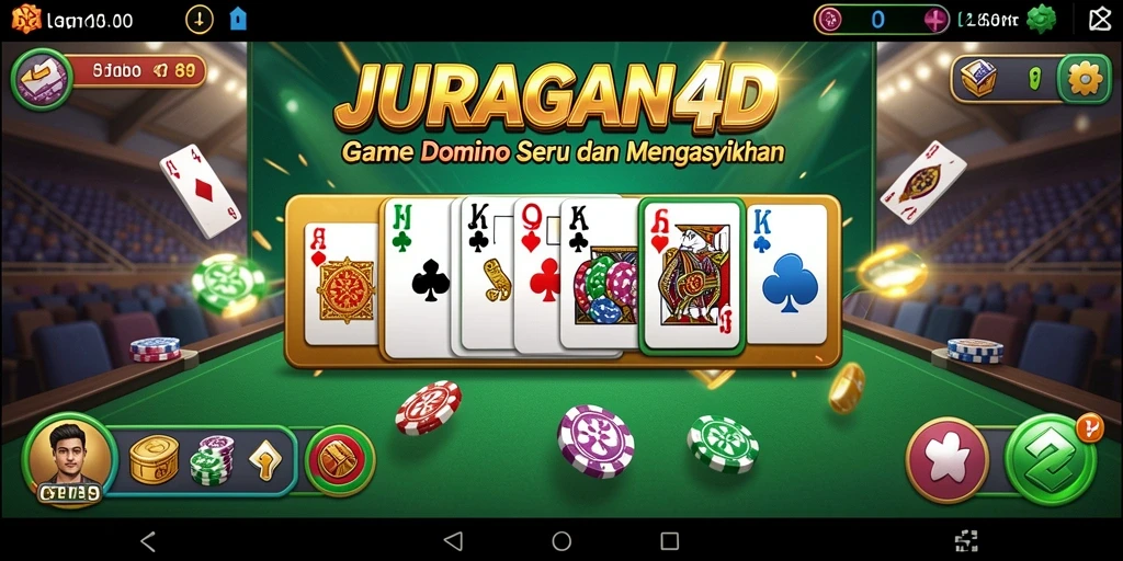Tampilan screenshot gameplay yang menarik dari JURAGAN4D.