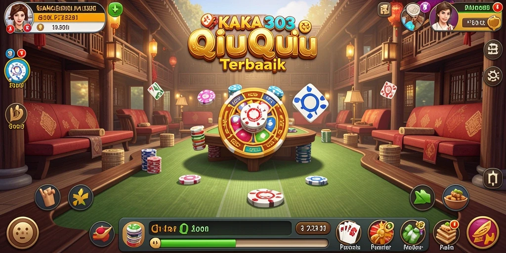 Tampilan gameplay QiuQiu yang menarik di KAKA303.