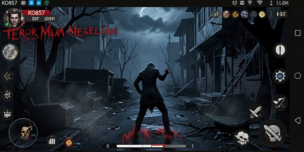 Gameplay mencekam dengan suasana yang menyeramkan.