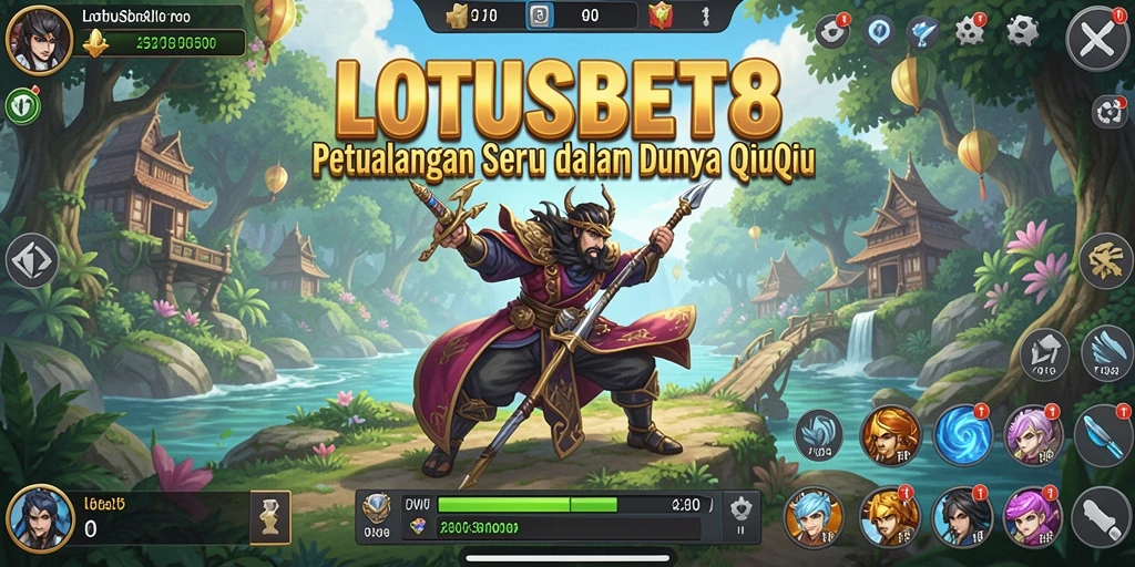 Gambaran menarik dari gameplay QiuQiu LOTUSBET88.