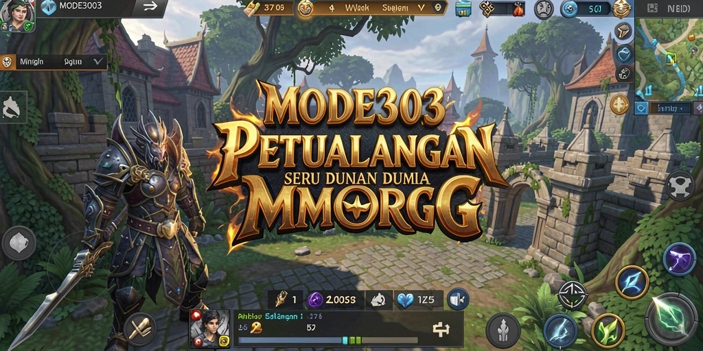 Tampilan gameplay menarik dari <strong>MODE303</strong> dalam dunia MMORPG.