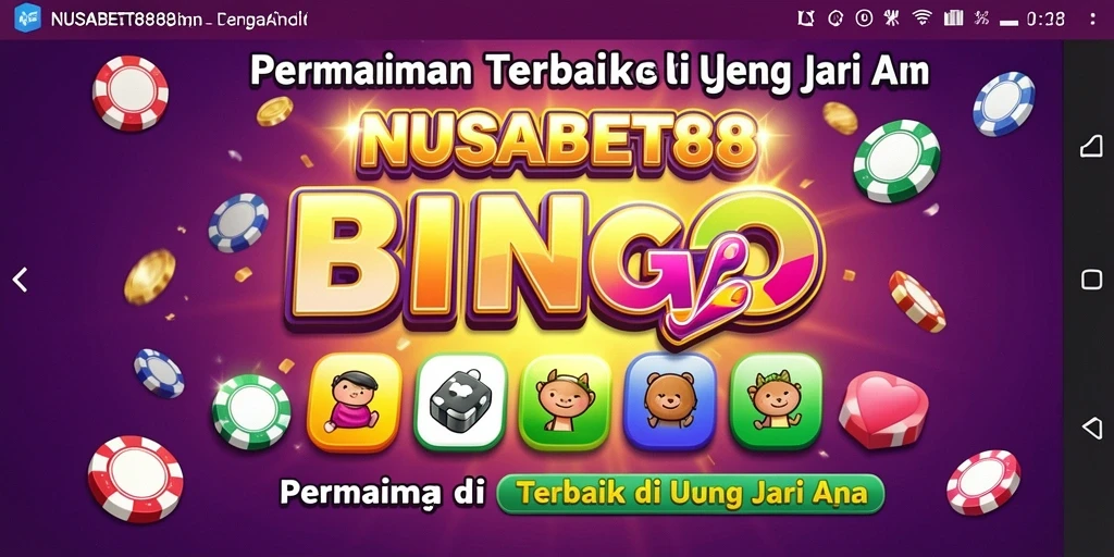 Tangkapan layar gameplay NUSABET88 menampilkan suasana bingo yang menarik.