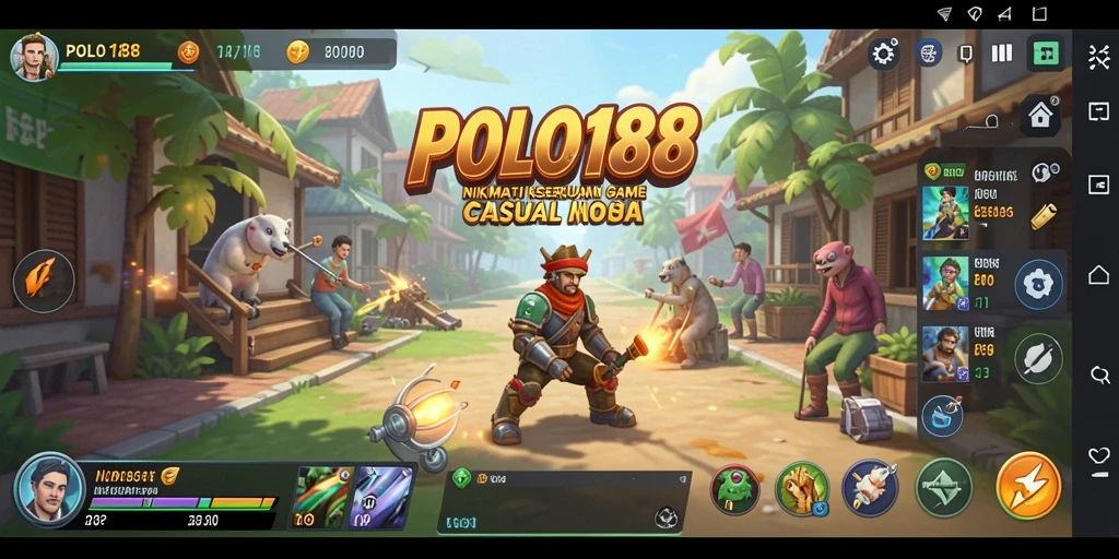 Tampilan gameplay seru dan grafis menarik di POLO188.