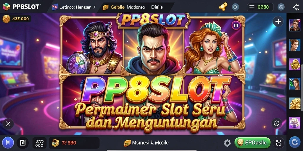 Tampilan menarik dari gameplay slot yang mendebarkan.