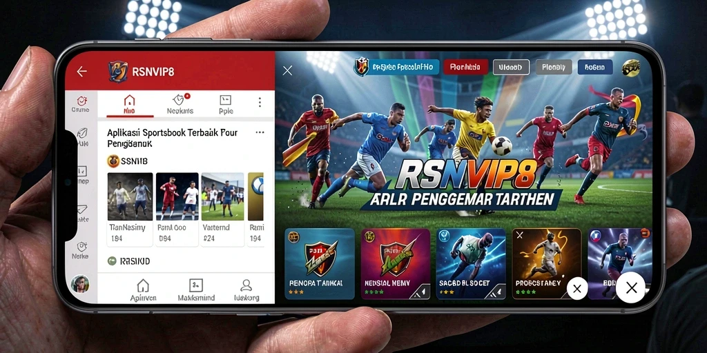 Tampilan gameplay RSNVIP8 saat melakukan taruhan olahraga.