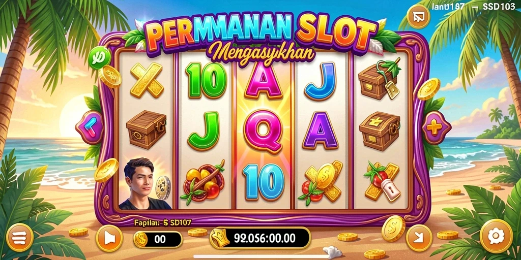 Screenshot utama SD107 menunjukkan gameplay Slot yang seru dan mengasyikkan.