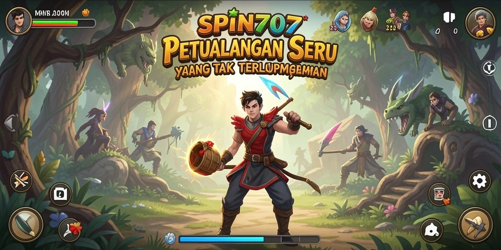 Tangkapan layar gameplay SPIN707 yang menampilkan petualangan seru.