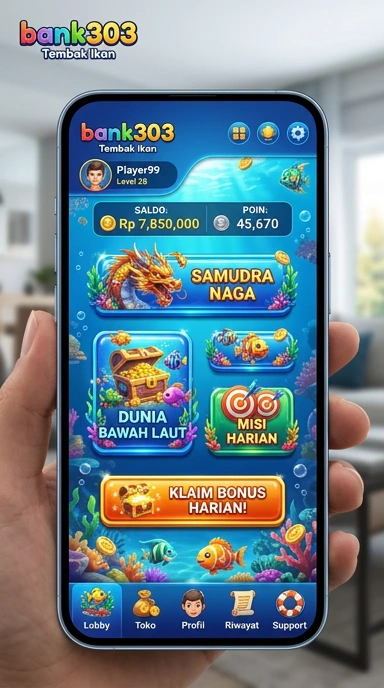 Pengalaman unduh aplikasi yang cepat dan aman di bank303.